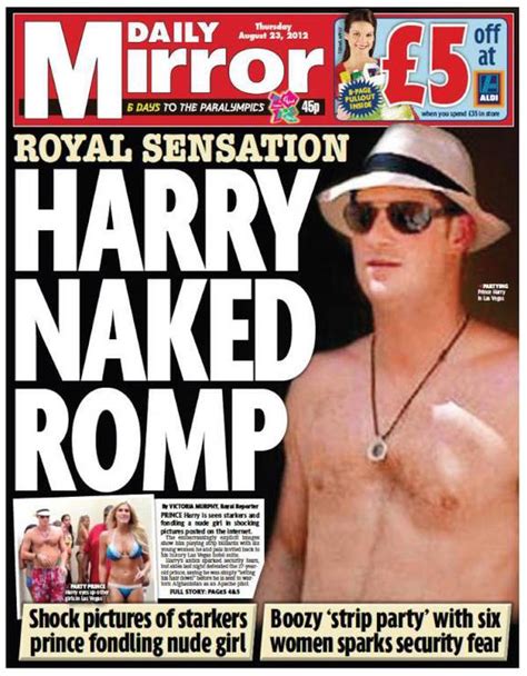 prince harry nude vegas|Prince Harry reveals why he had a good body in naked Las。